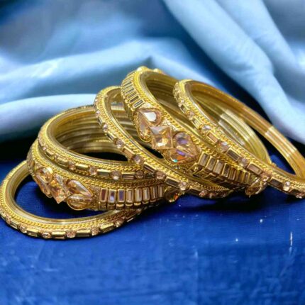 Designer Golden Bangles