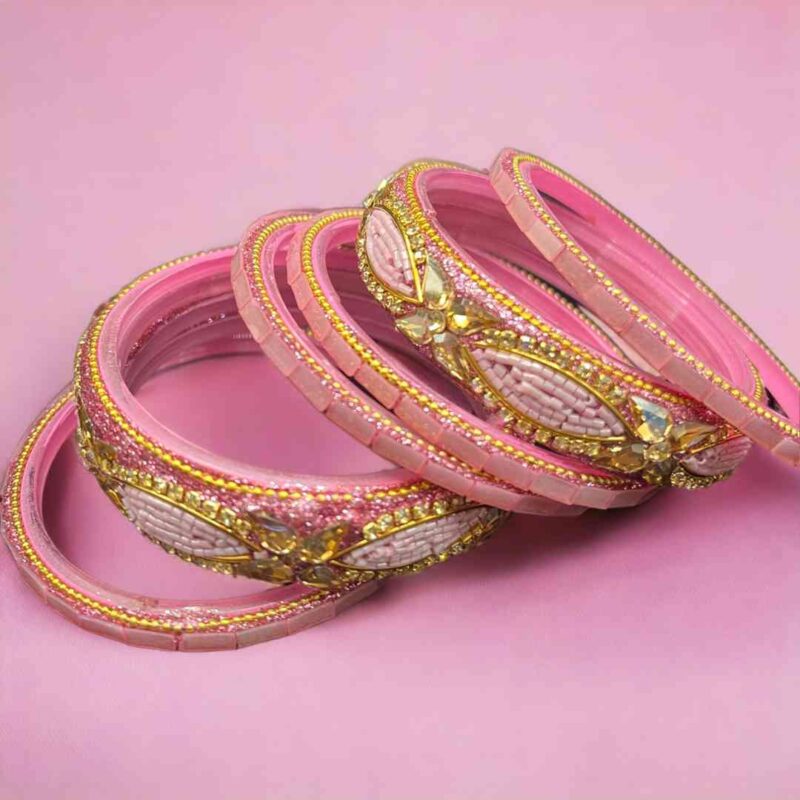 Glamorous Pink Bangles